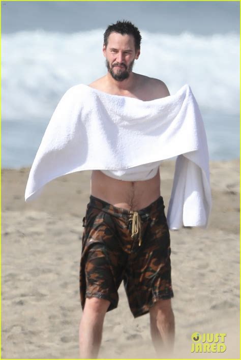 sexy keanu reeves|Keanu Reeves Looks Fit Shirtless at the Beach in Malibu.